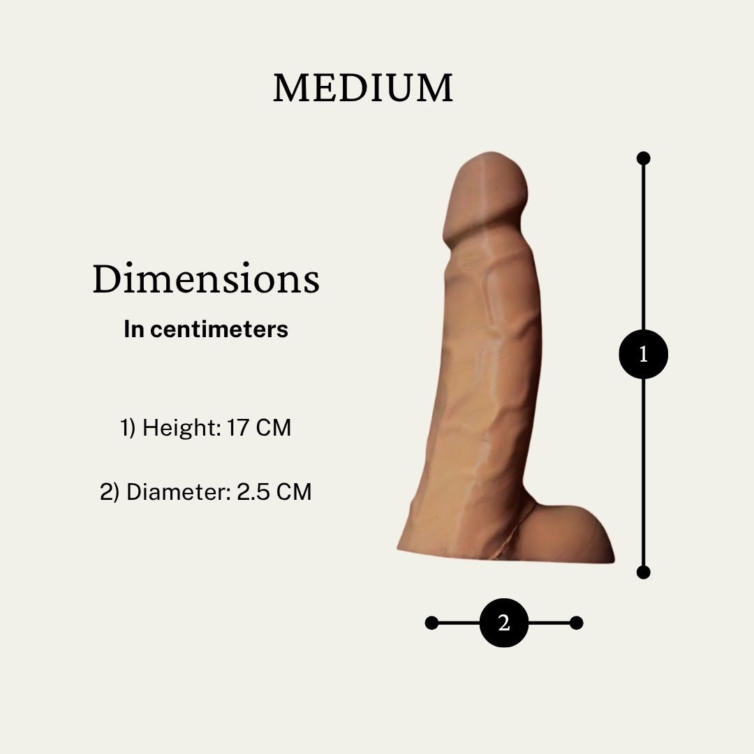 SilkyTouch™ – Dildo en Silicone (Disponible en 3 Tailles)
