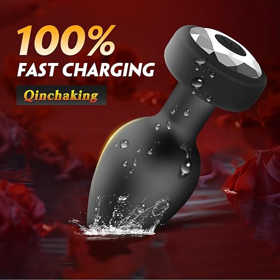 SilkPlug™ Vibrant – Plug Anal Massant en Silicone Premium (Télécommande Incluse)