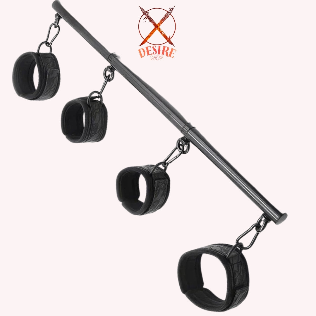 Barre BDSM avec 4 Attaches – Accessoire pour Couples